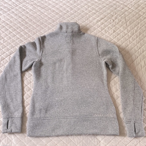 Men’s Under Armor Storm full zip fleece lined jacket or sweater Size Small - Picture 5 of 11